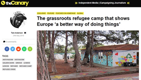 The grassroots refugee camp that shows Europe ‘a better way of doing things’ 